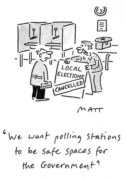 We want polling stations to be safe spaces for the Government