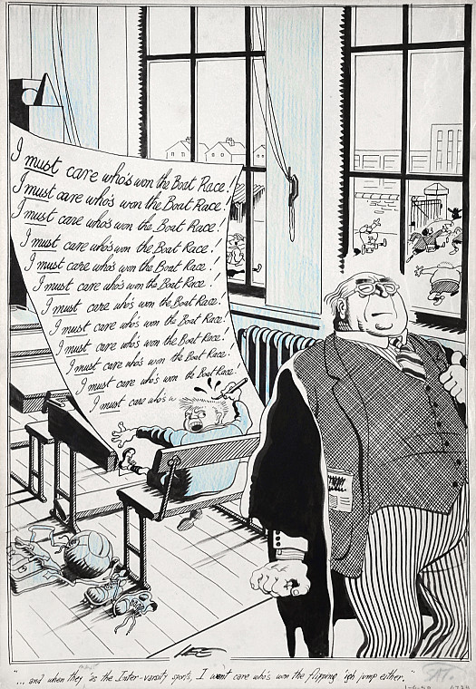 ... and When Next 'as the Inter-Varsity Sports, I Won't Care Who's Won the Flipping 'Igh Jump Either