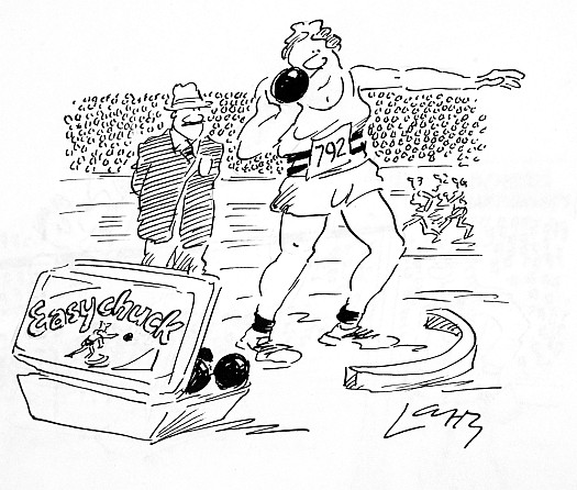 Easy Chuck Shot Putts