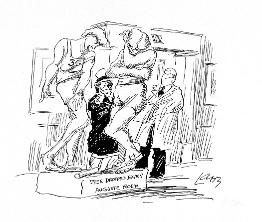 The Dropped Baton - Auguste Rodin