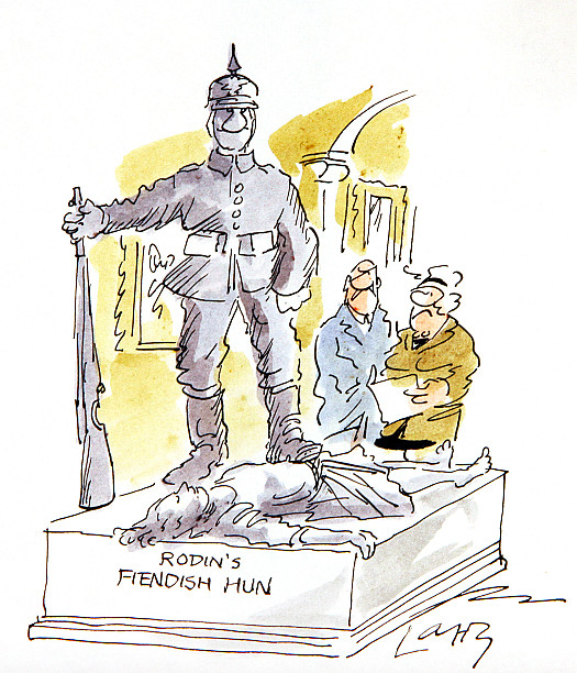 Rodin's Fiendish Hun