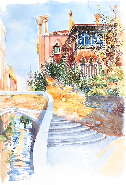 Bridge to the Campiello Barbaro, Venice