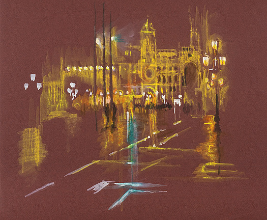 Lights on St Mark's Square