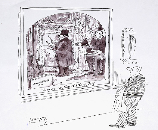 Turner On Varnishing Day