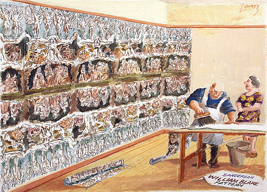 SandersonWilliam Blake Pattern