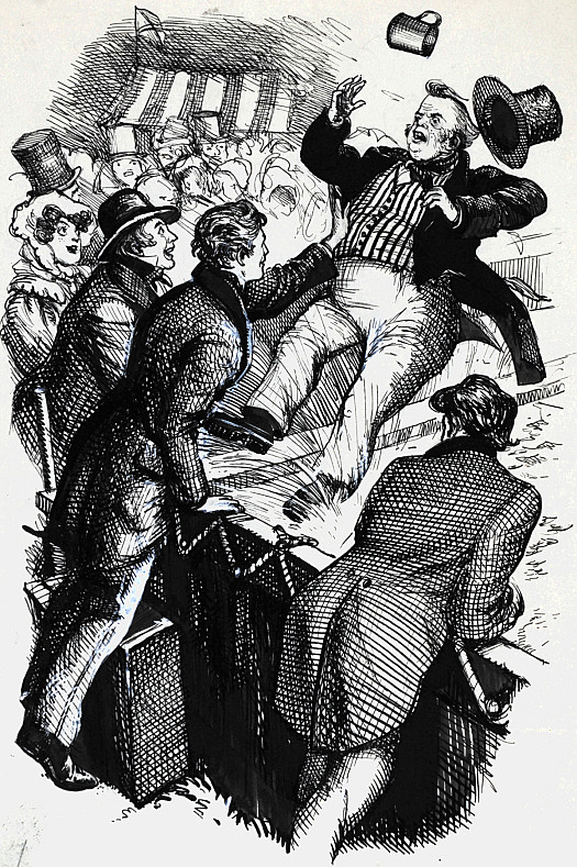 Uncle Being Pushed Into Water