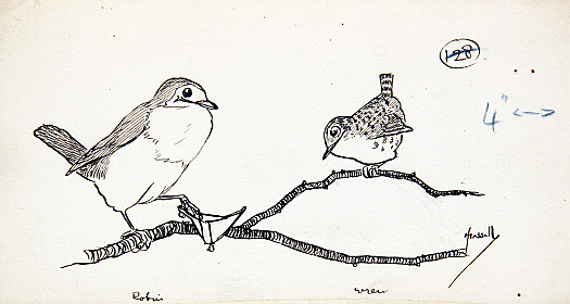 He Was a Gallant Bird; He Doffed His Hat to Jenny