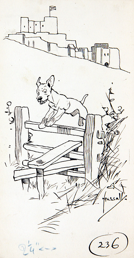 The Dog Jumped over the Stile