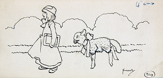 Mary Had a Little LambIts Fleece Was White as Snow;and Everywhere That Mary Went,Her Lamb Was Sure to Go