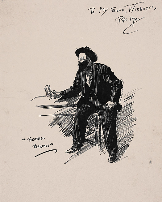 'Brother Brushes' to My Friend Widhopff