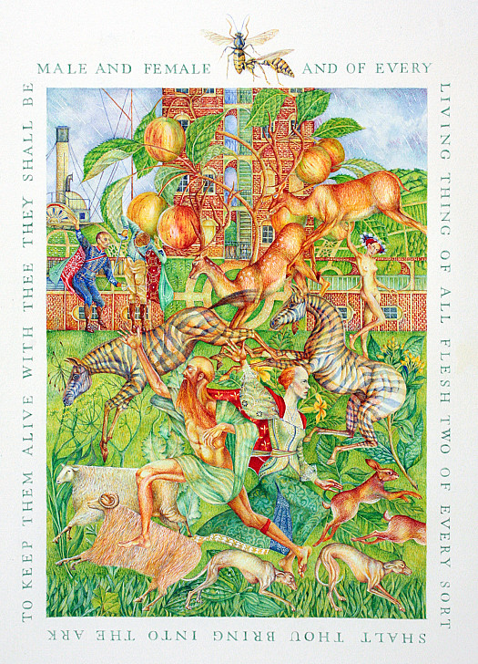 'to Keep Them Alive with Thee They Shall Be Male and Female and of Every Living Thing of All Flesh Two of Every Sort Shalt Thou Bring Into the Ark.'