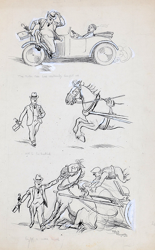 A School For Courage the Motor Car Has Certainly Taught Us Not to Be Bustled by a Mere Horse