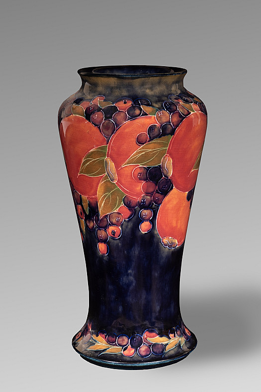 A Vase Decorated In the Pomegranate Design