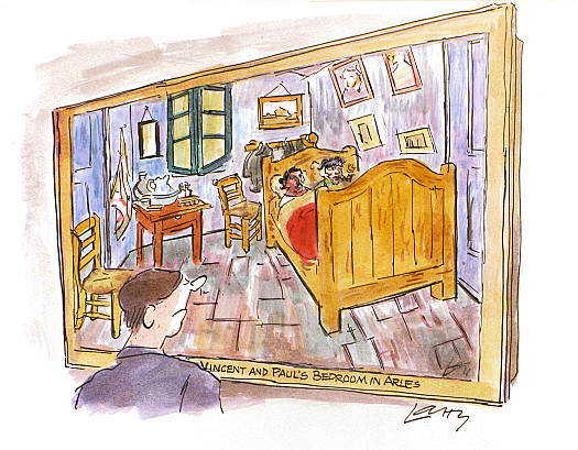 Vincent and Paul's Bedroom In Arles