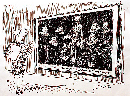 The Anorexia Lesson by Thomas De Keyser