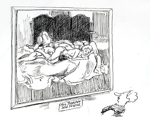 Mrs Thatcher and Friend