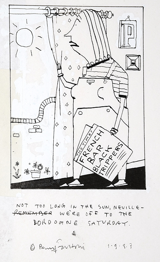 Not Too Long In the Sun, Neville - We're Off to the Dorgogne Saturday