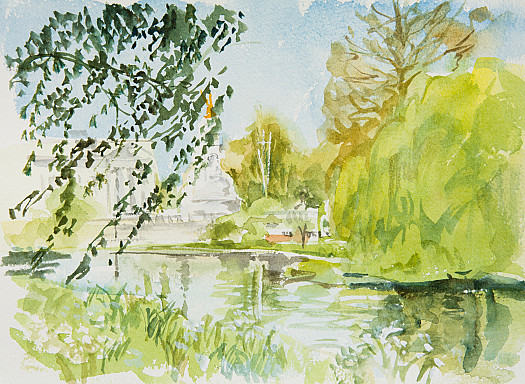 Towards Buckingham Palace