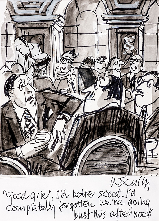 Good grief, I'd better scoot. I'd completely forgotten we're going bust this afternoon