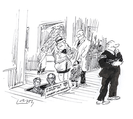 If yer knows of a better 'oleGilbert and George