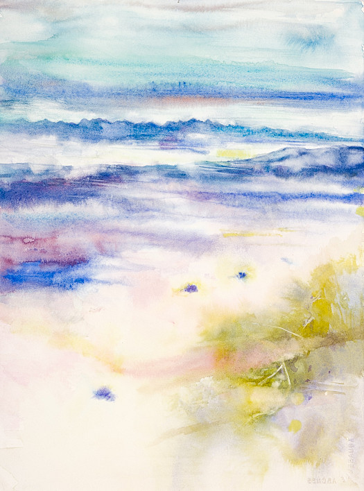 Blue toward the Horizon