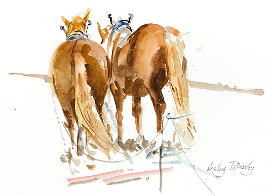 Two Suffolks Waiting