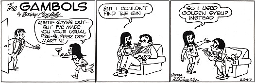 But I couldn't find the gin