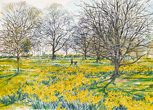 Green Park, April
