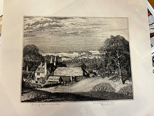 Evening Light Near Sevenoaks, Kent