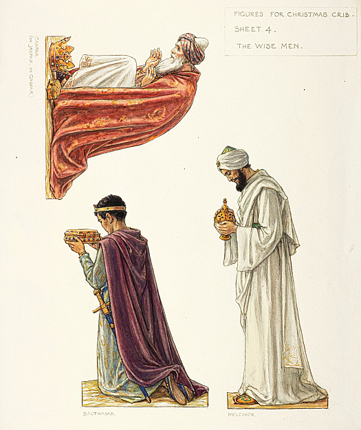 Figures for Christmas Crib The Wise Men