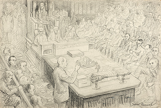 Harold Macmillan at the Dispatch Box