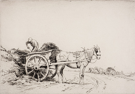 The Manure Cart, 1919