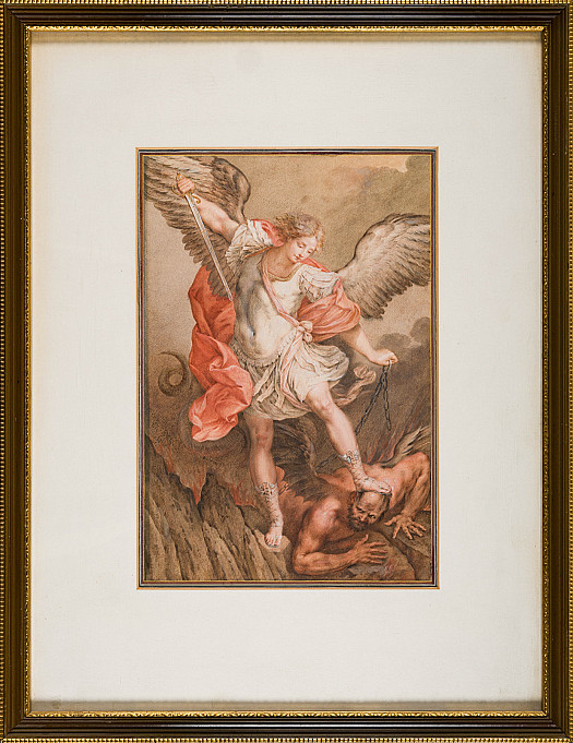 St Michael and the Rebel Angel