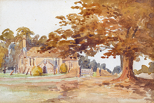 A Country Church in Autumn