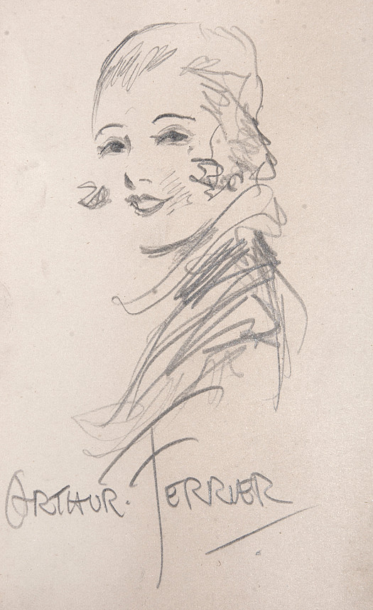 Portrait of a Glamorous Woman