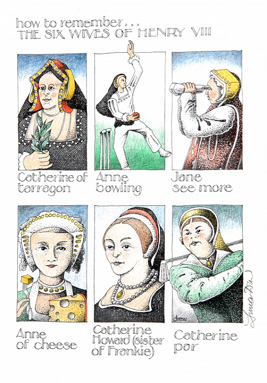 How to Remember ... the Six Wives of Henry Viii