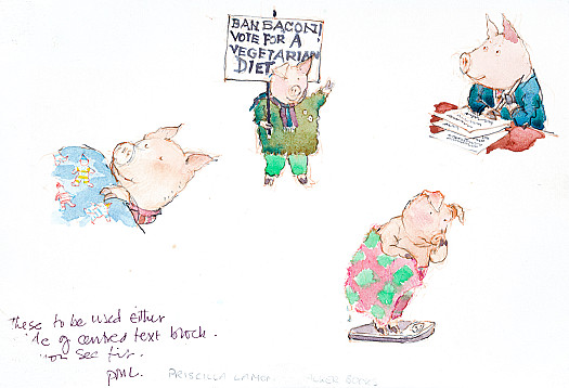 Ban bacon, vote for a vegetarian diet