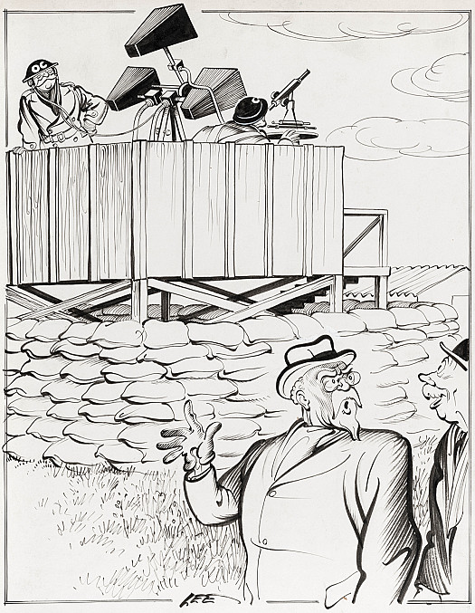 Hardy AnnualStole a March On Me this Year, the Scoundrel. Wangled Himself Into the Observer Corps to Make Sure HE'd Hear the First Cuckoo