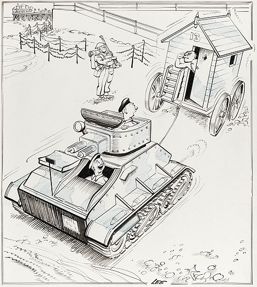 Utility MenIt's Always Our First Job to Take the Colonel For His Early Morning Bathe