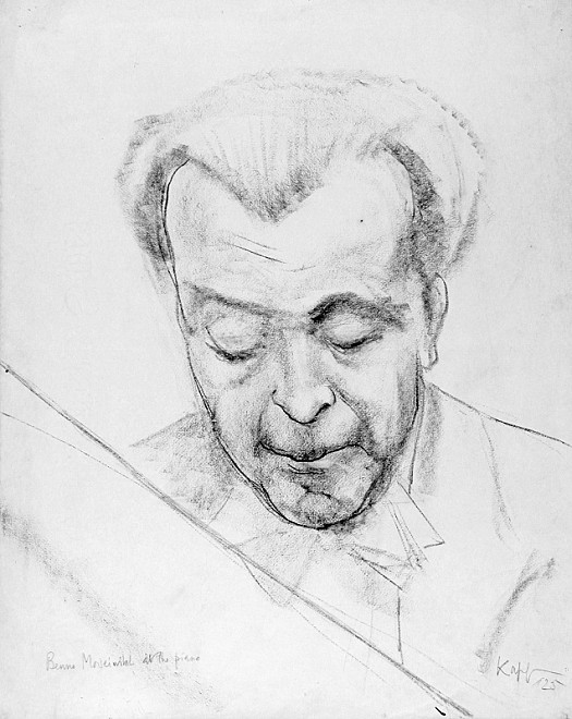 Benno Moiseiwitsch At the Piano