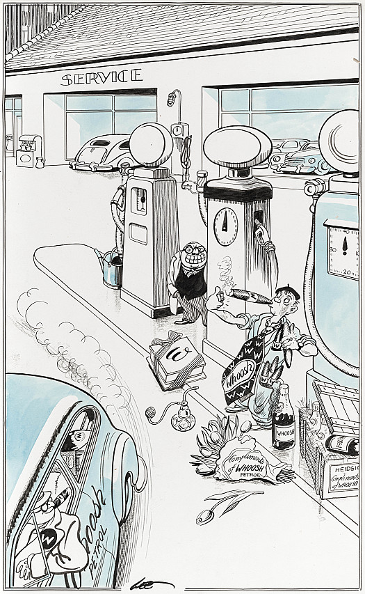 That Nice Kind Petrol Salesman Wouldn't Have Mentioned Any Particular Brand He'd Like Youto Push After Feb 1, Would He, Young Albert?