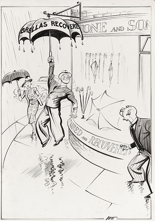 Umbrella ShopsYou Don't Mind, Do You? I Think It's only Going to Be a Shower.