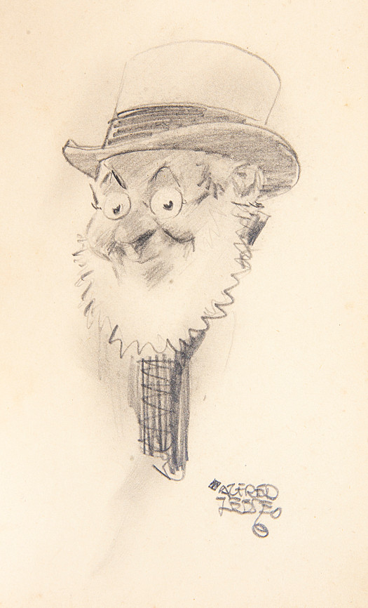 Grinning Man in Top Hat