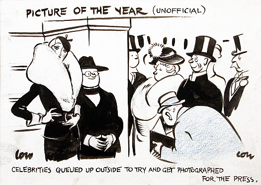 Picture of the Year (Unofficial) Celebrities Queued Up Outside to Try and Get Photographed by the Press