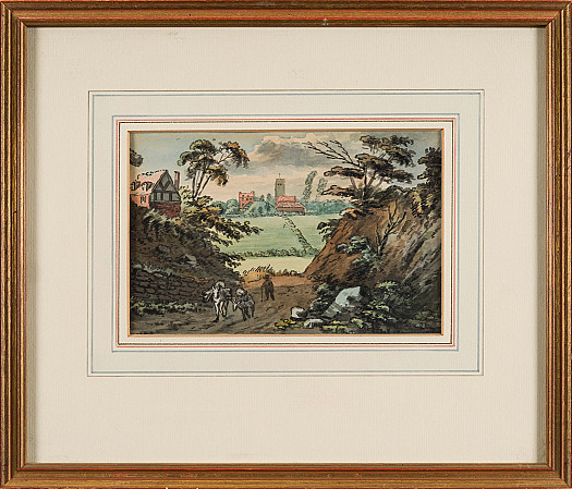 The path to the church