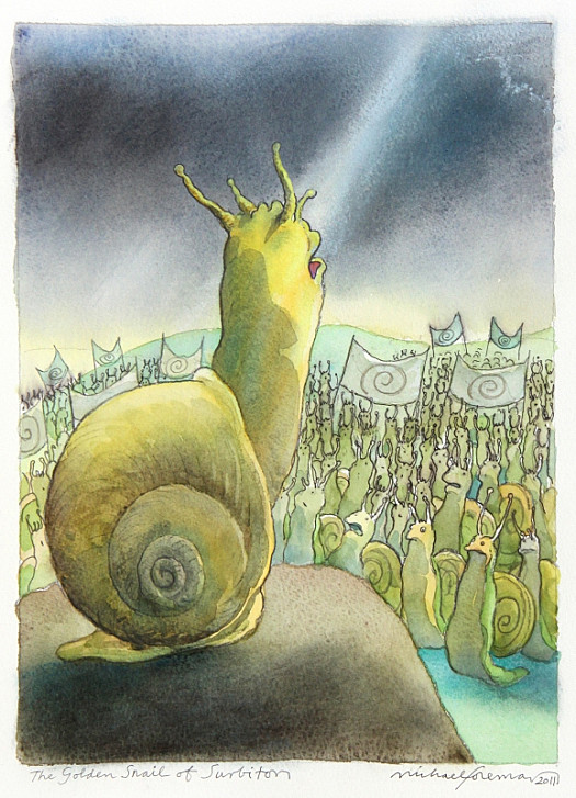 A Long Time Ago, the Fiercest and Most Powerful Snail In All the World Lived In What Is Now Surbiton