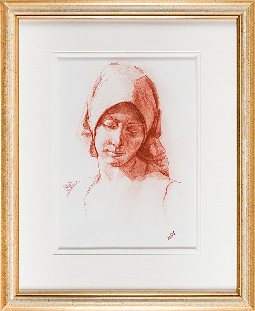 Peasant Woman (nursing a baby)