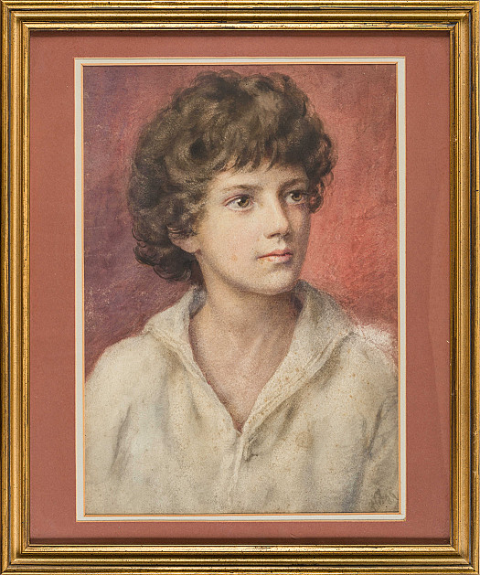 Portrait of a young boy