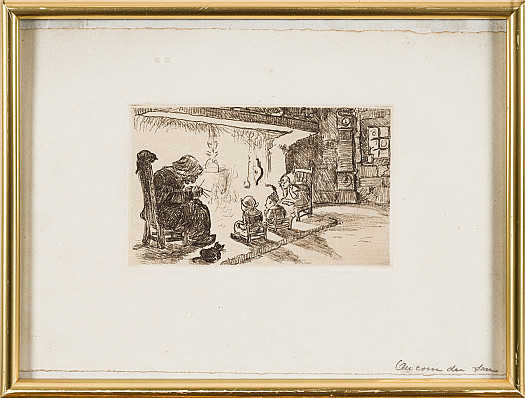 Gathered by the fire