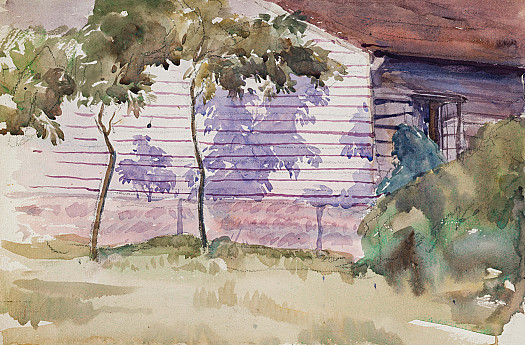 Shadows on a Building